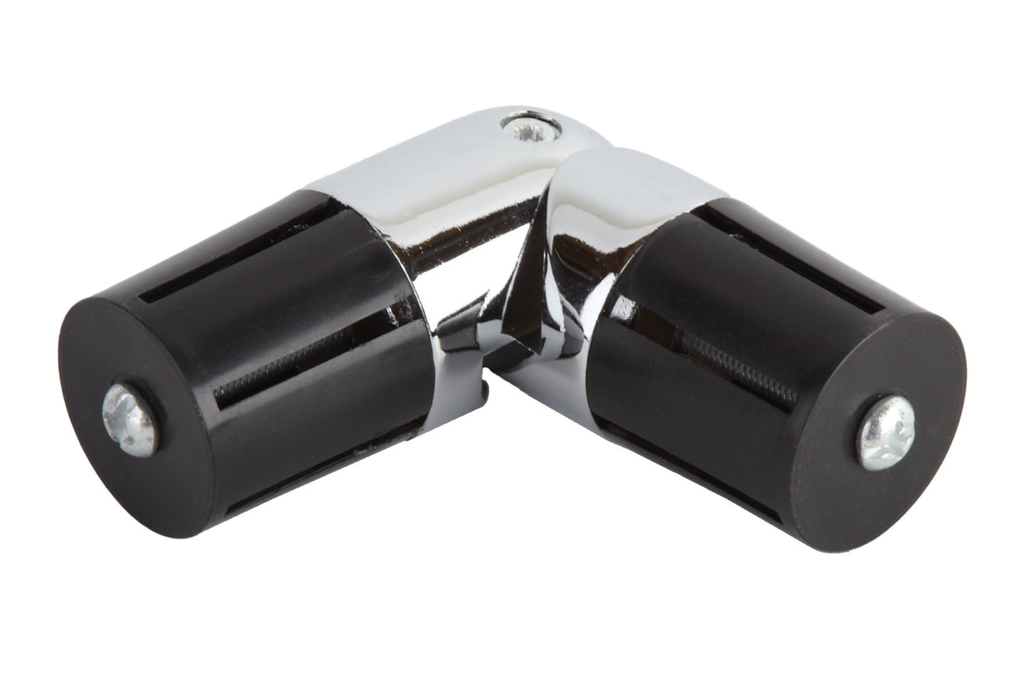 Hallis Neo 35mm Metal Curtain Pole Corner Joint - Chrome