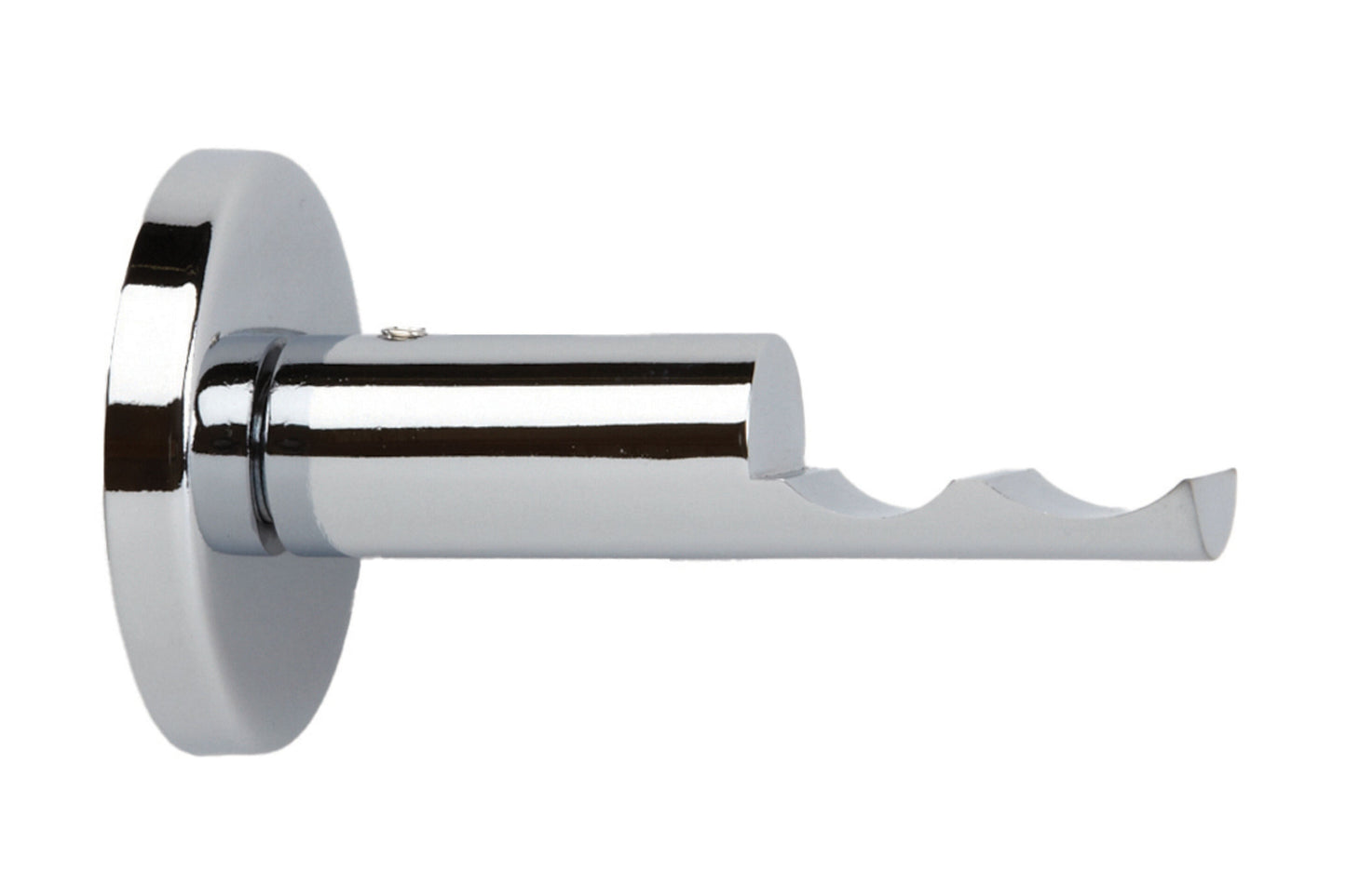 Hallis Neo 35mm Metal Curtain Pole Passing Bracket - Chrome
