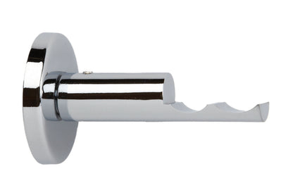 Hallis Neo 35mm Metal Curtain Pole Passing Bracket - Chrome