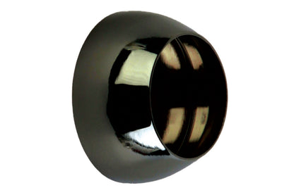 Hallis Neo 35mm Metal Curtain Pole Recess Brackets (Pair) - Black Nickel