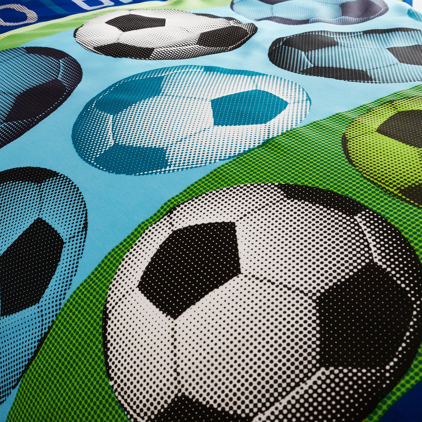 Catherine Lansfield Football Duvet Cover Set - Blue