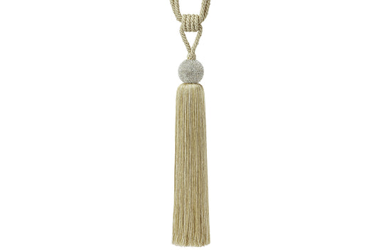 Hallis Ritz Large Tassel Tieback - Vanilla