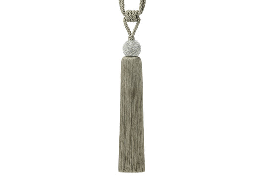 Hallis Ritz Large Tassel Tieback - Taupe