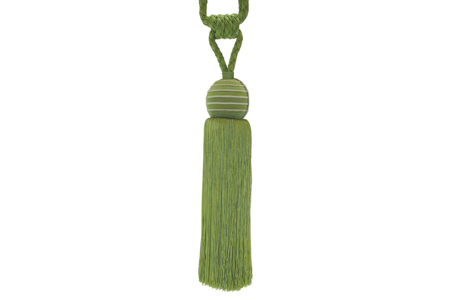 Hallis Verona Tassel Tieback - Lime Green