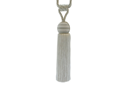 Hallis Verona Tassel Tieback - Platinum