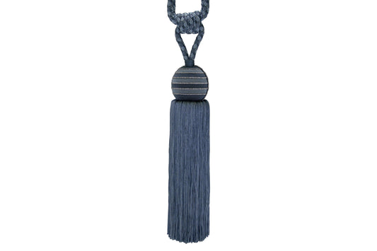Hallis Verona Tassel Tieback - Indigo