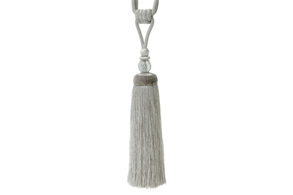Hallis Radiance Tassel Tieback - Platinum