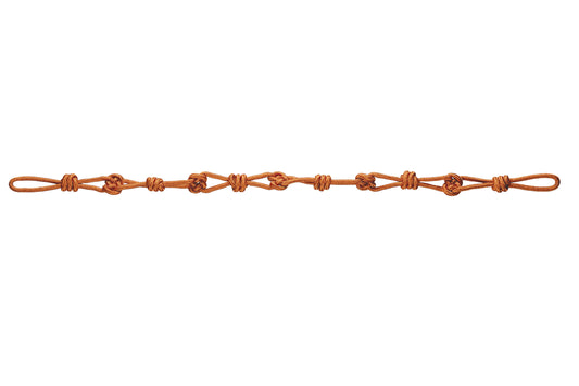 Hallis Accord Knotted Rope Tieback - Orange