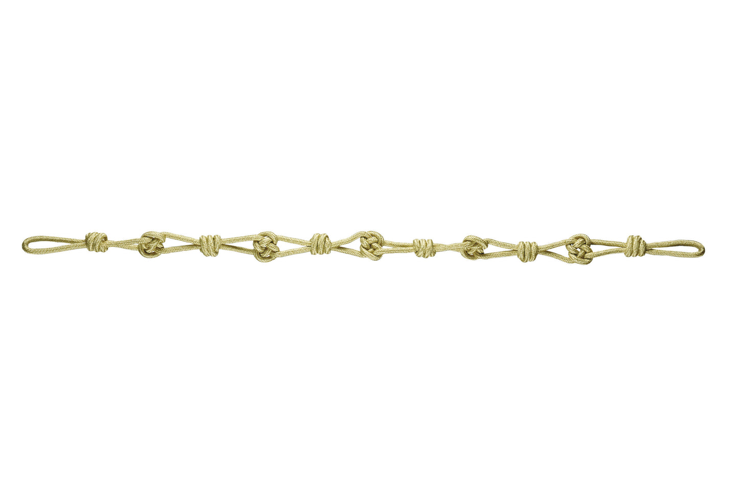 Hallis Accord Knotted Rope Tieback - Citrus