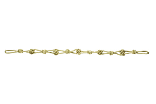 Hallis Accord Knotted Rope Tieback - Citrus