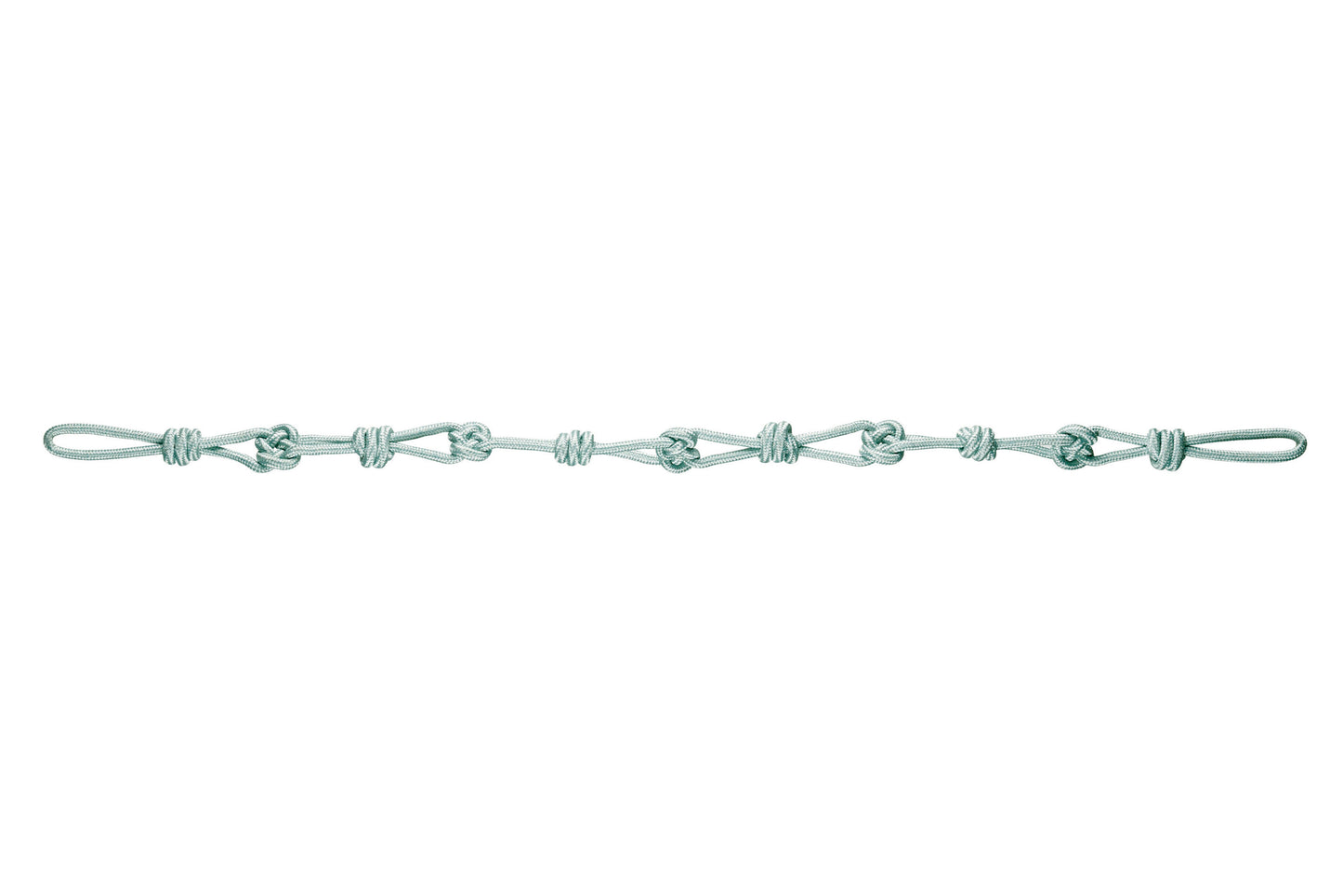 Hallis Accord Knotted Rope Tieback - Duck Egg