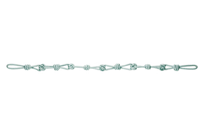 Hallis Accord Knotted Rope Tieback - Duck Egg