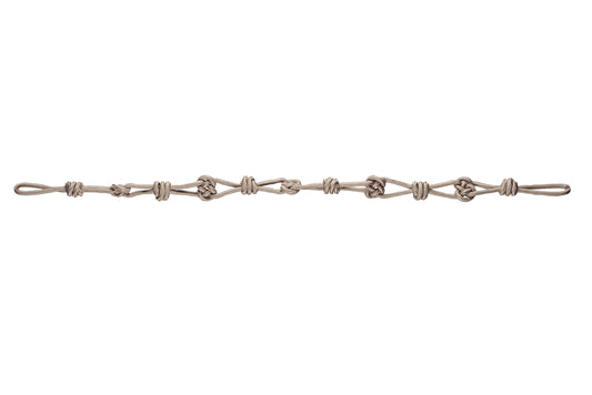 Hallis Accord Knotted Rope Tieback - Mocha
