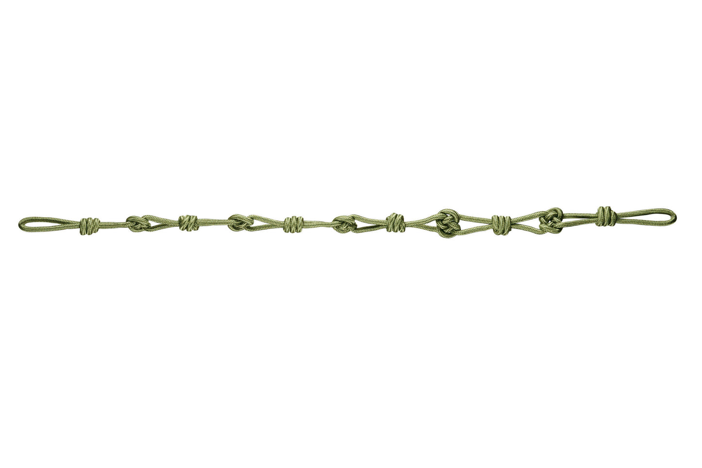 Hallis Accord Knotted Rope Tieback - Green