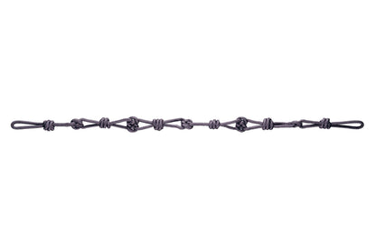 Hallis Accord Knotted Rope Tieback - Mauve