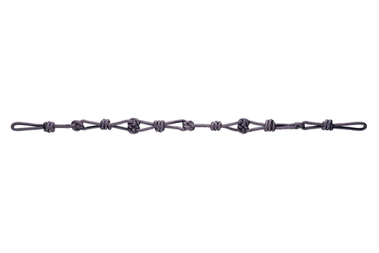 Hallis Accord Knotted Rope Tieback - Mauve