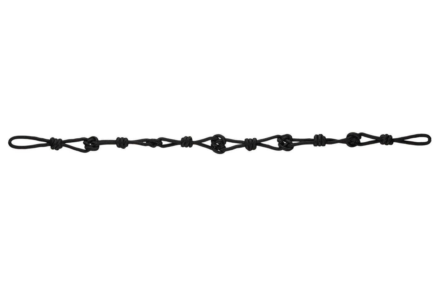 Hallis Accord Knotted Rope Tieback - Black
