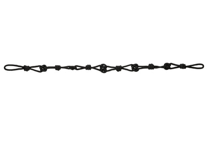 Hallis Accord Knotted Rope Tieback - Black