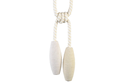 Hallis Jazz Double Skittle Tieback - Cream