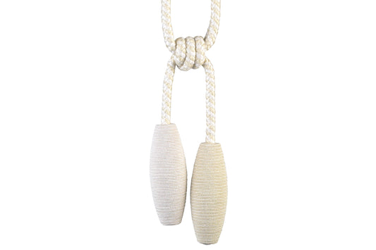Hallis Jazz Double Skittle Tieback - Cream