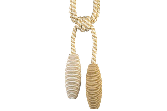 Hallis Jazz Double Skittle Tieback - Soft Gold