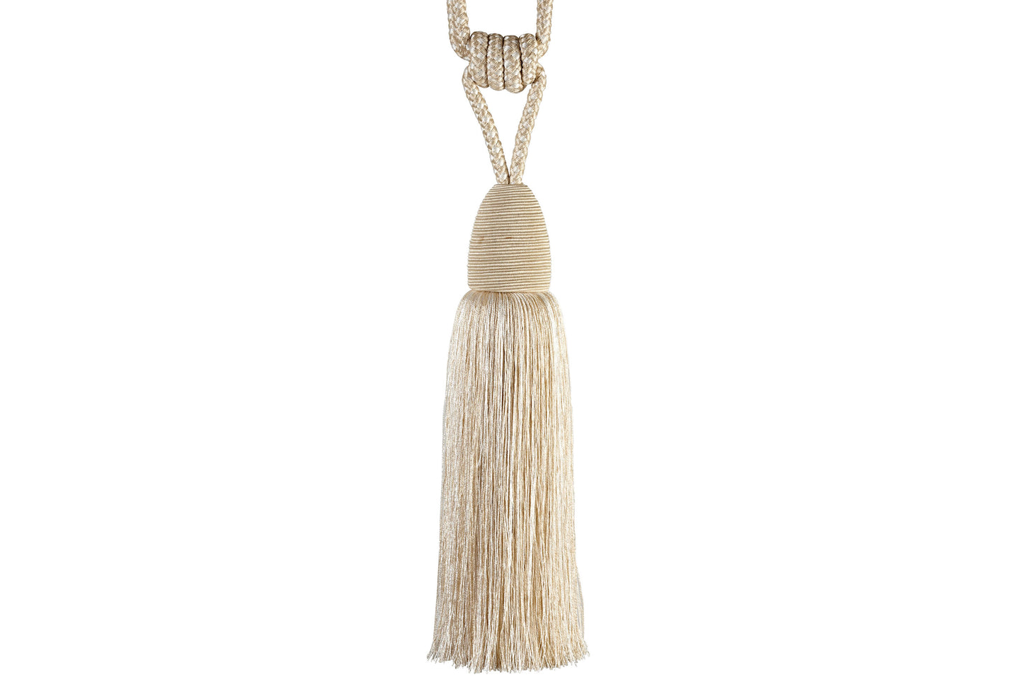 Hallis Jive Tassel Tieback - Cream
