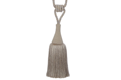 Hallis Colour Passion Trends Large Tassel Tieback - Silver Grey