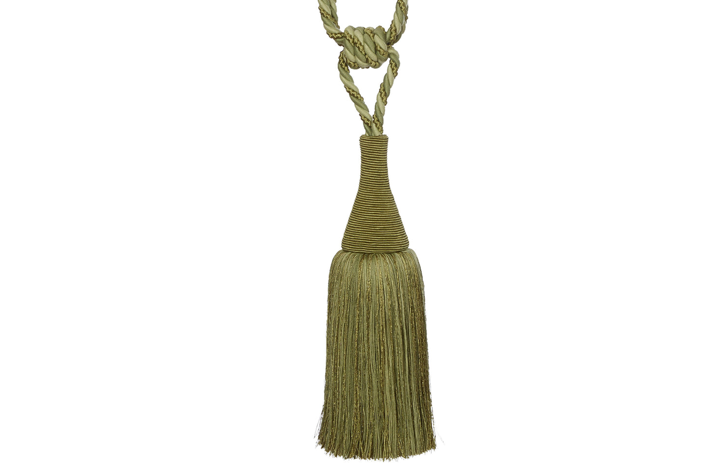 Hallis Colour Passion Trends Large Tassel Tieback - Lime Green