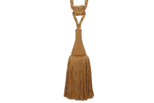 Hallis Colour Passion Trends Large Tassel Tieback - Antique Gold