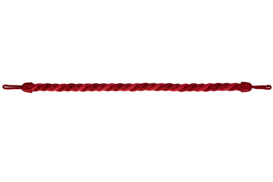Hallis Colour Passion Trends Small Rope Tieback - Ruby
