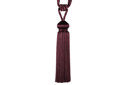 Hallis Rio Tassel Tieback - Purple