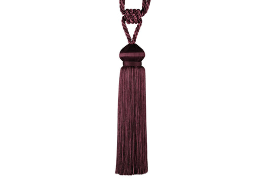 Hallis Rio Tassel Tieback - Purple