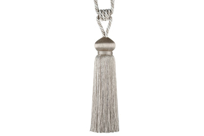 Hallis Rio Tassel Tieback - Antique Silver