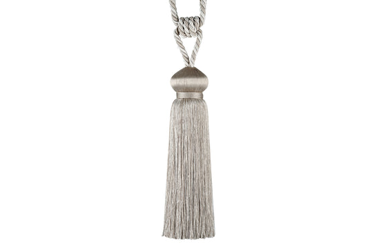 Hallis Rio Tassel Tieback - Antique Silver