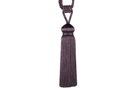 Hallis Rio Tassel Tieback - Damson