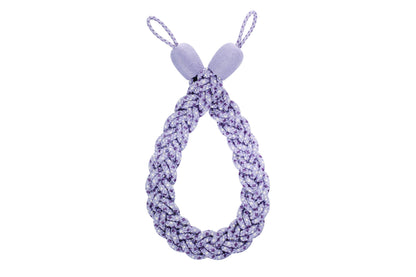Hallis Highland Plaited Rope Tieback - Thistle
