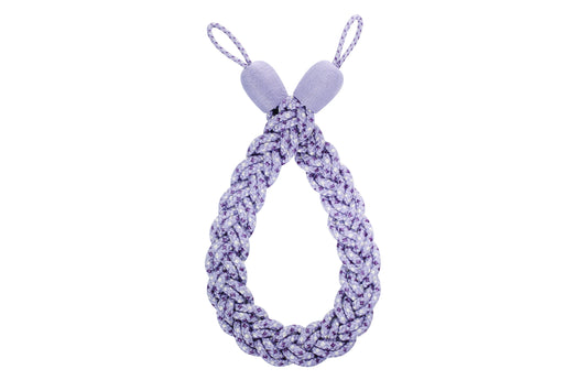 Hallis Highland Plaited Rope Tieback - Thistle
