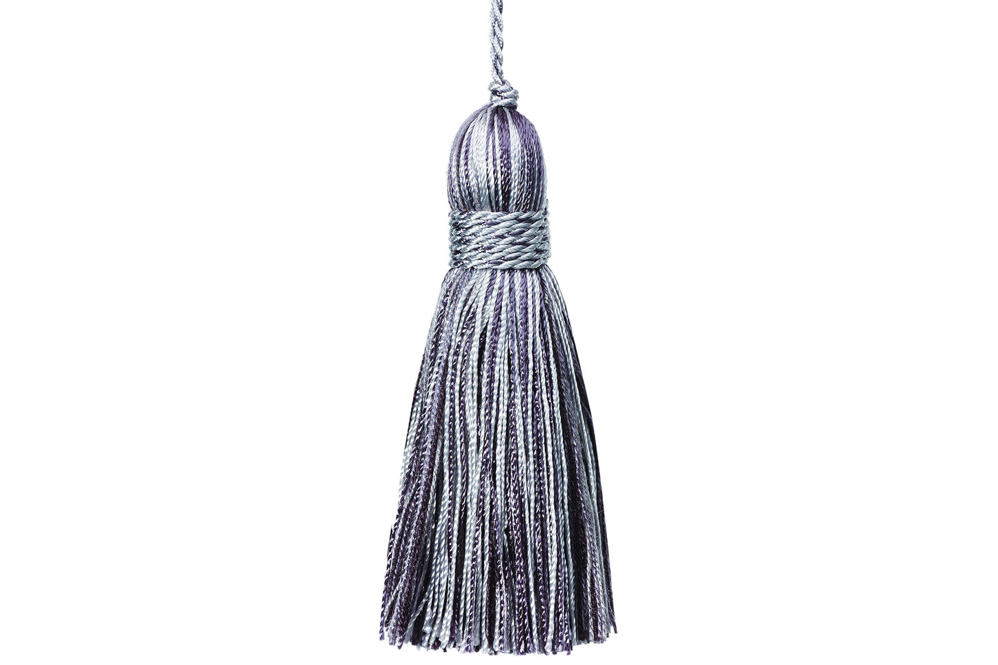 Hallis Highland Key Tassel - Charcoal