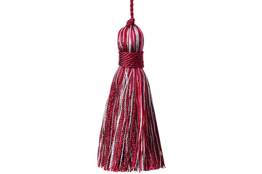 Hallis Highland Key Tassel - Ruby