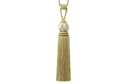 Hallis Highland Small Tassel Tieback - Gold