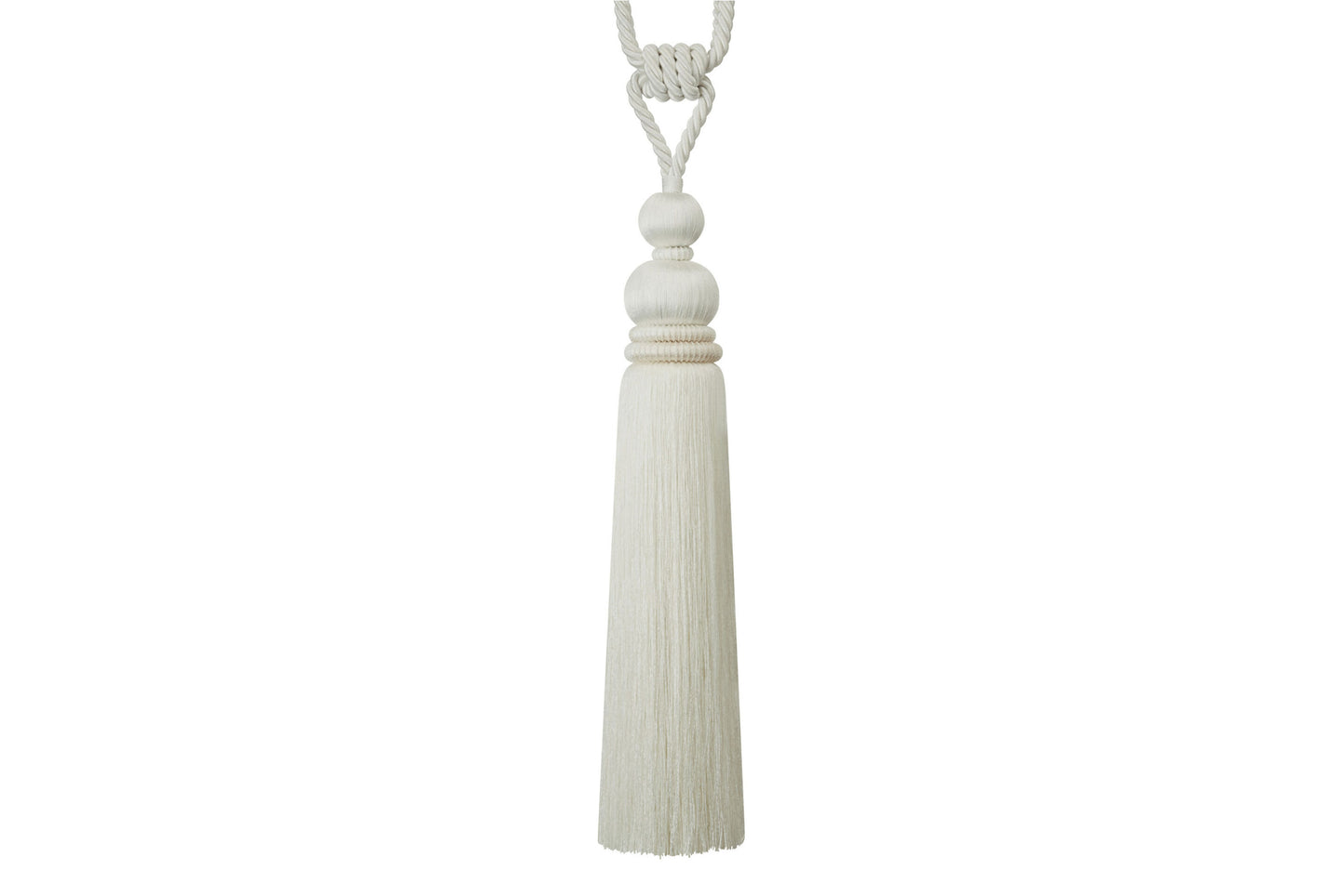 Hallis Athena Tassel Tieback - Chalk