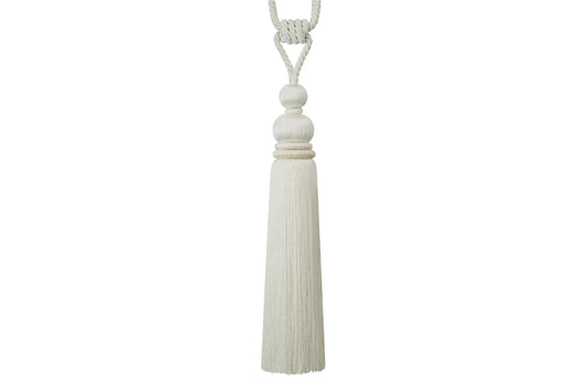 Hallis Athena Tassel Tieback - Chalk