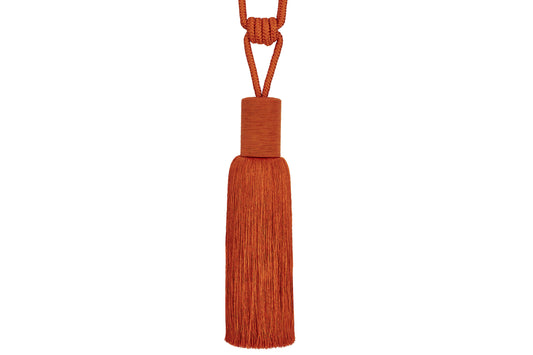 Hallis Calypso Tassel Tieback - Mandarin