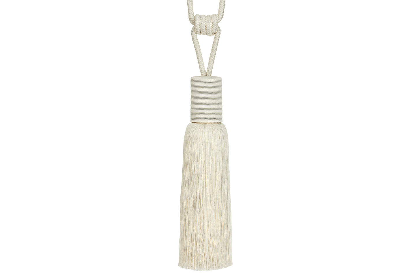 Hallis Calypso Tassel Tieback - Cream