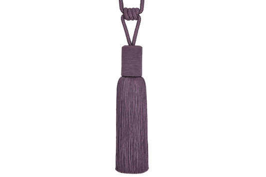 Hallis Calypso Tassel Tieback - Blackcurrant