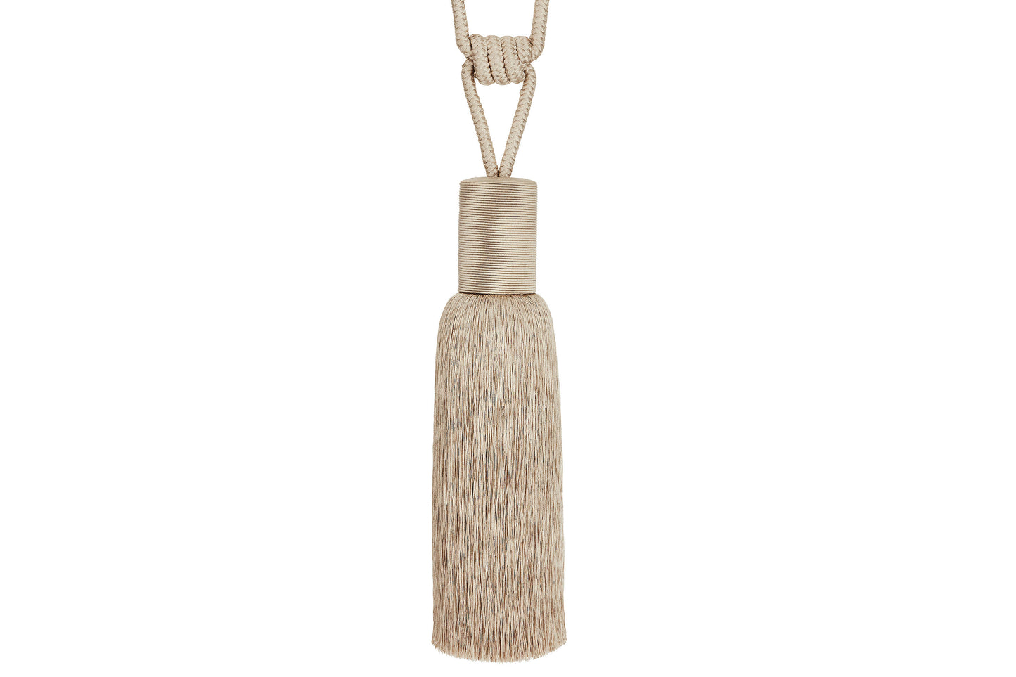 Hallis Calypso Tassel Tieback - Shale
