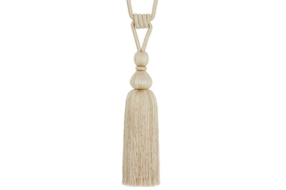 Hallis Grace Tassel Tieback - Cream
