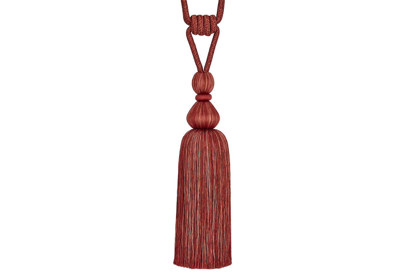 Hallis Grace Tassel Tieback - Flame
