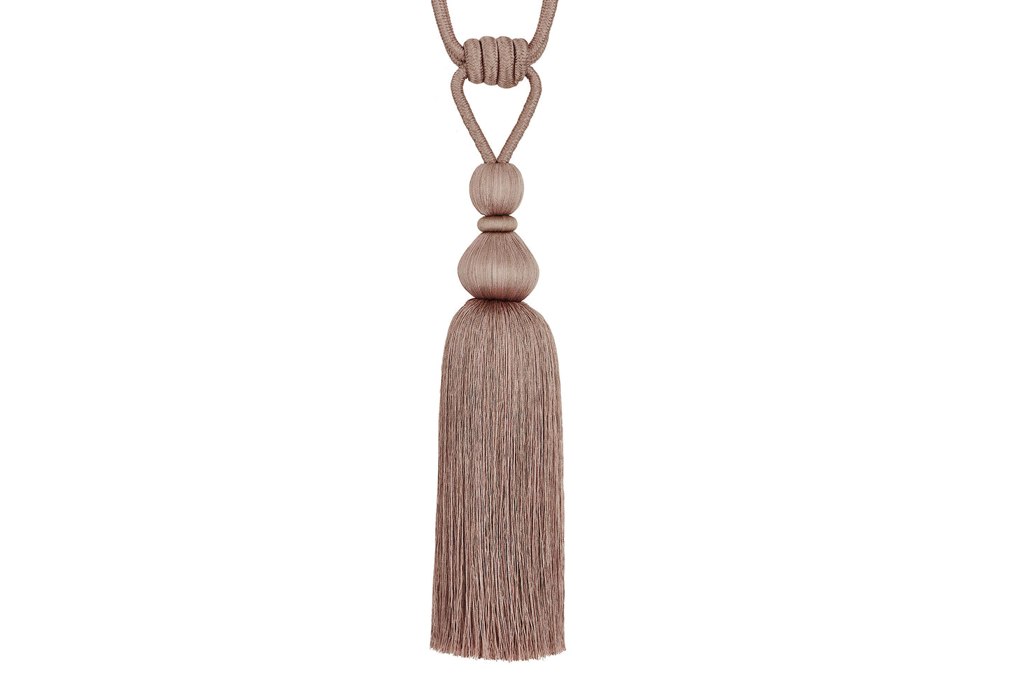 Hallis Grace Tassel Tieback - Wild Rose