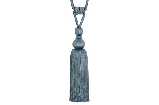 Hallis Grace Tassel Tieback - Wedgewood